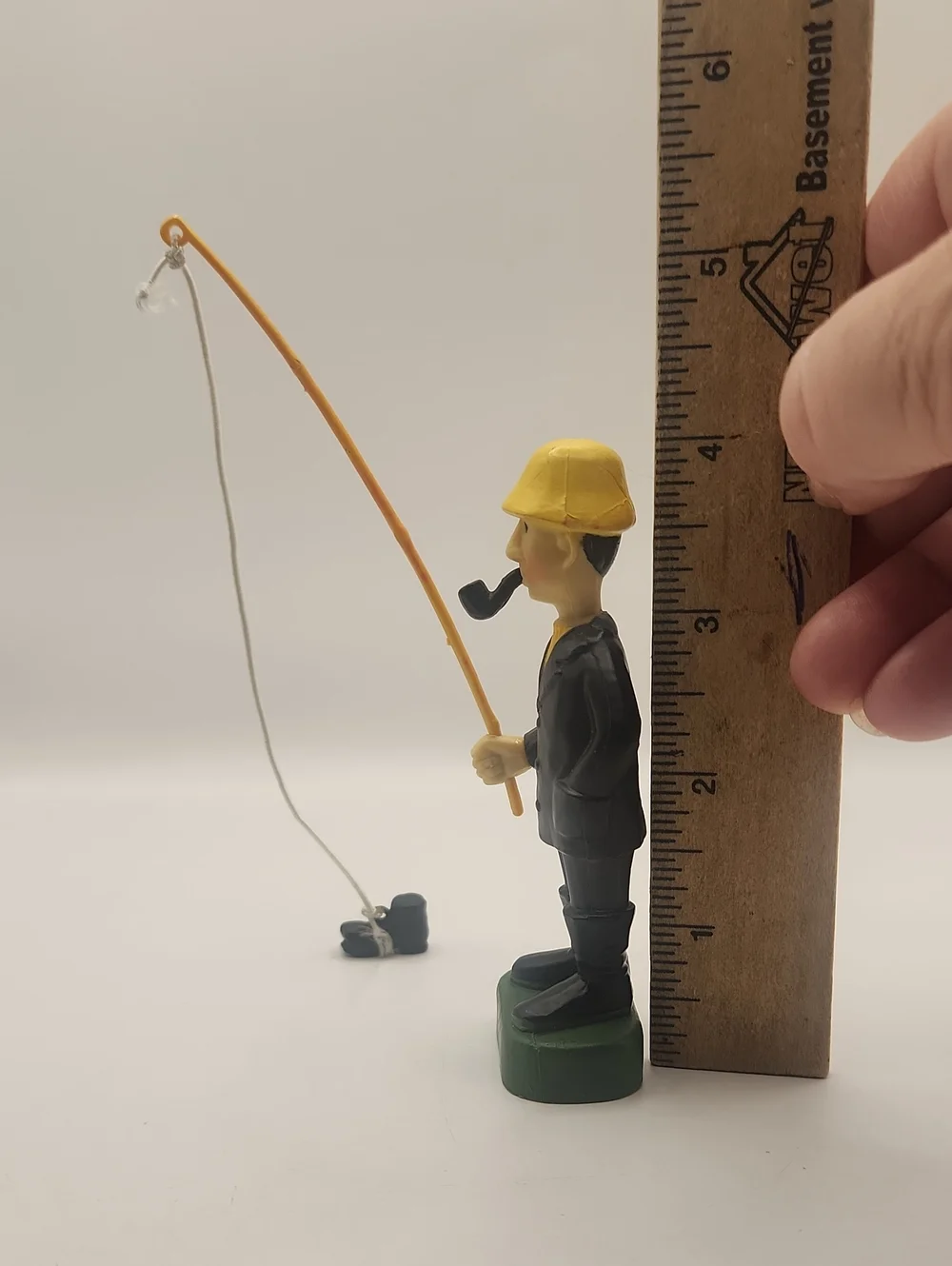 Wilton Fisherman With Rod Cake Topper- Vintage